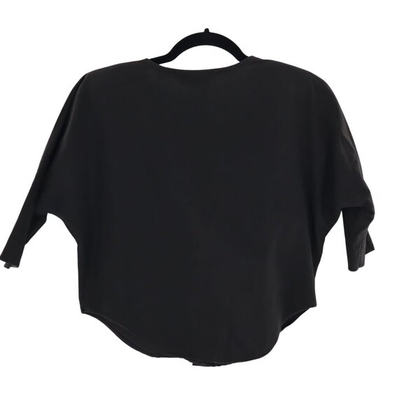 Topsun Downs Shirt Women M Black Retro Whimsical Artistic Playful Grunge Concert - Picture 3 of 10